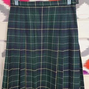Pendleton 100% Pure New Wool Plaid Skirt - Size 10 Petite
